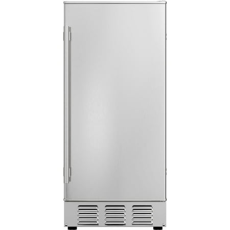 Edgestar IB250SSOD 15" Wide 20 Lbs. Capacity Built-In Ice Maker - Stainless Steel