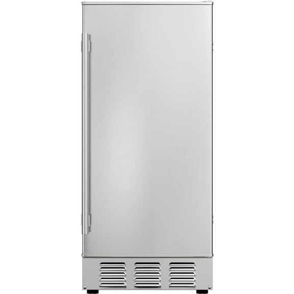 Edgestar Ib250od 15" Wide 20 Lbs. Capacity Built-In Ice Maker - Stainless Steel