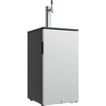 thumbnail image 1 of Edgestar Kc1000 18" Wide Kegerator - Stainless Steel, 1 of 7