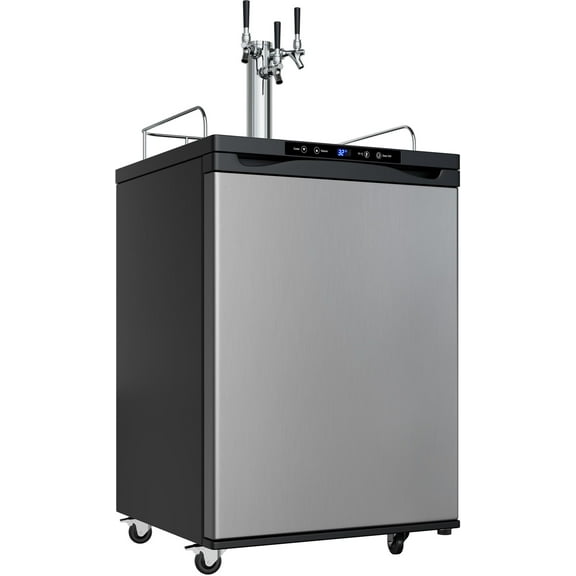 Edgestar Kc3000trip 24" Wide Triple Tap Kegerator - Stainless Steel