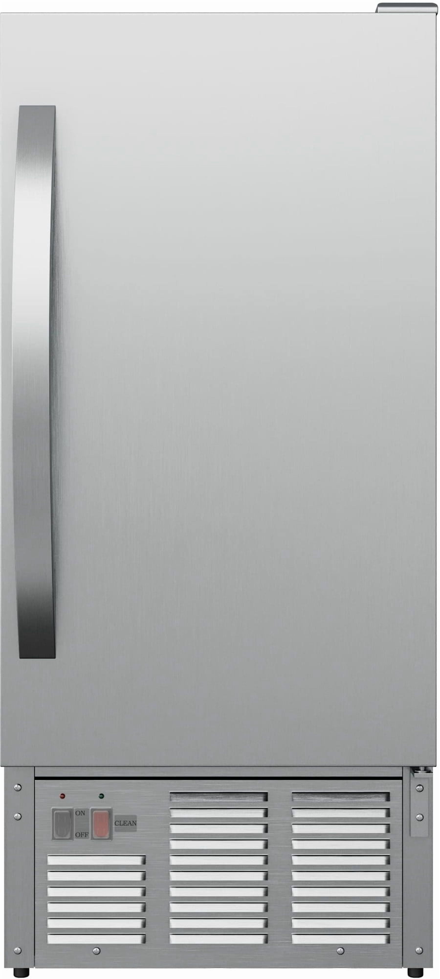 Edgestar OIM450SS 15" Wide 25 Lbs. Capacity Outdoor Approved Ice Maker - Stainless Steel