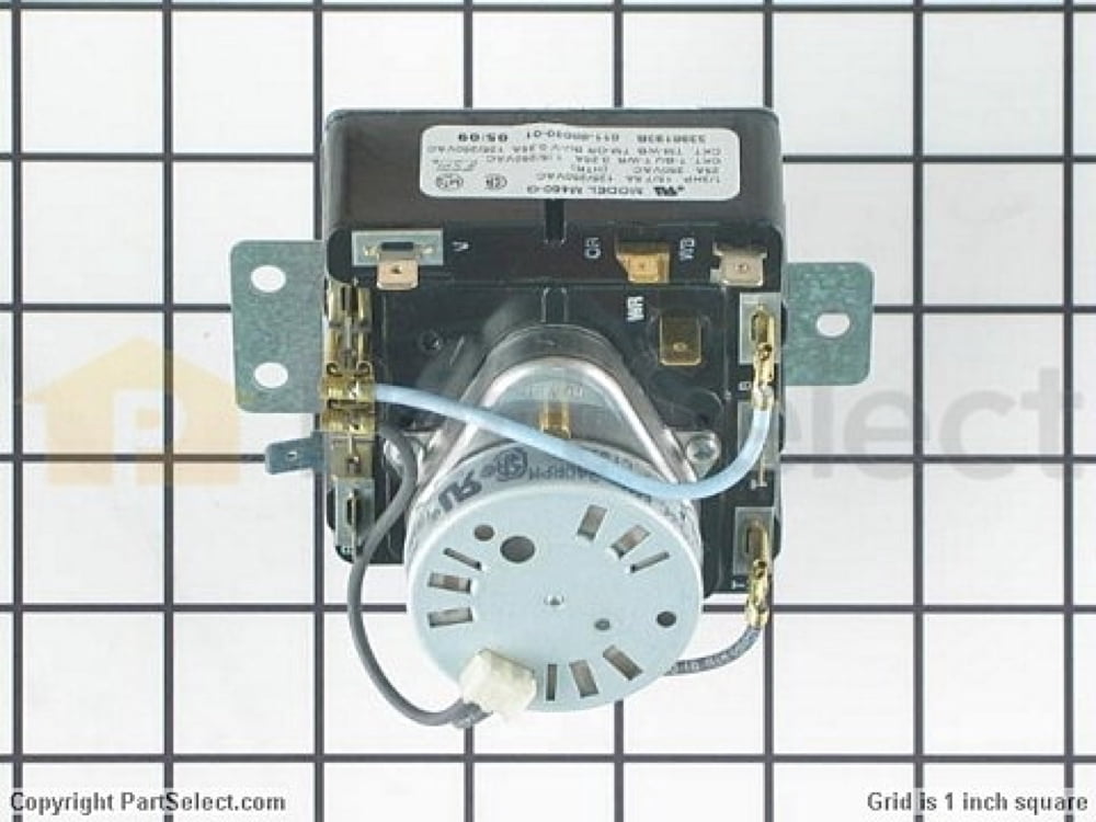 Edgewater Parts 3398193, WP3398193 TIMER FOR WHIRLPOOL AND MAYTAG DRYER