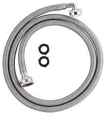 Edgewater Parts 90 Degree Ell, Stainless Steel High Pressure Fill Hose 5 FOOT