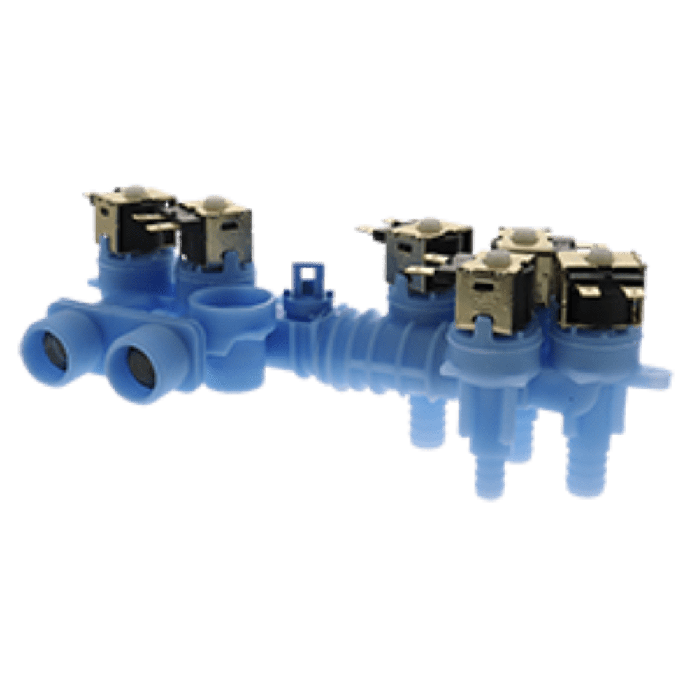 Edgewater Parts W10853723, AP5989759, PS11731257 Water Valve Compatible With Whirlpool Washer (Fits Models: 110, 7MM, 7MW, MVW, WTW And More)