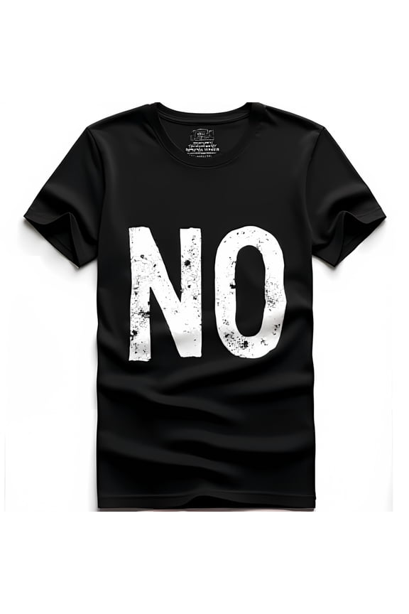 Edgy Black T-Shirt with NO Graphic Stylish Tee