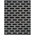 thumbnail image 1 of Edgy Collection Hand-Tufted Bamboo Silk & Wool Rug- 5' 0' X 8' 0', 1 of 1