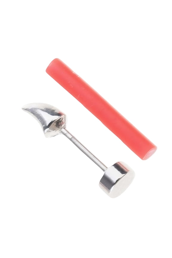 Edgy Demons Spikes Ear Studs Lightweight Stainless Steel Body Jewelry Accessories For Parties And Work