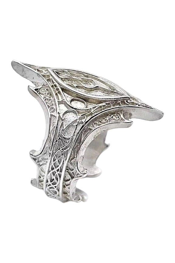 Edgy Gothic Styles Adjustable Open Rings Alloy Metal Jewelry Mysterious Fashion Gift For Women Men