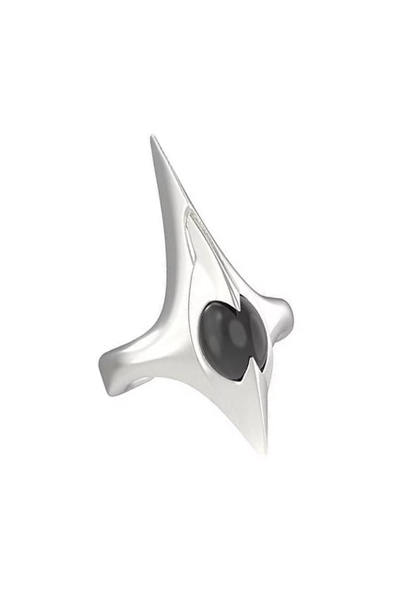 Edgy Irregular Spikes Punk Rings Adjustable Size Unisex Comfort Sturdy Alloy