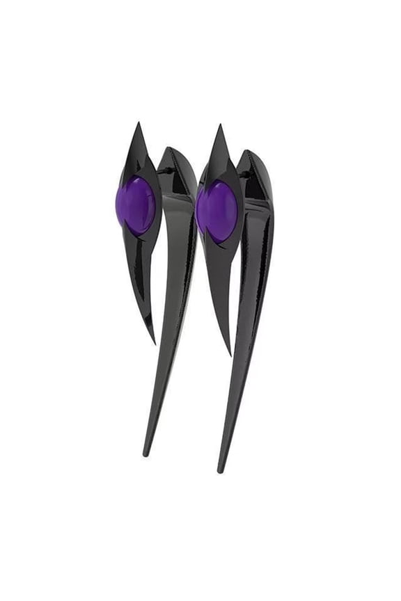 Edgy Punk Rock Spikes Studs Earrings Alloy Metal Ear Studs Gothic Jewelry For Men Women Concert Party Accessories