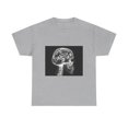 thumbnail image 1 of Edgy Skull & Cash Tee, Graphic T-Shirt, Unisex Cotton Shirt, Unique Gift, Statement Piece, Casual Wear, Streetwear, 1 of 5