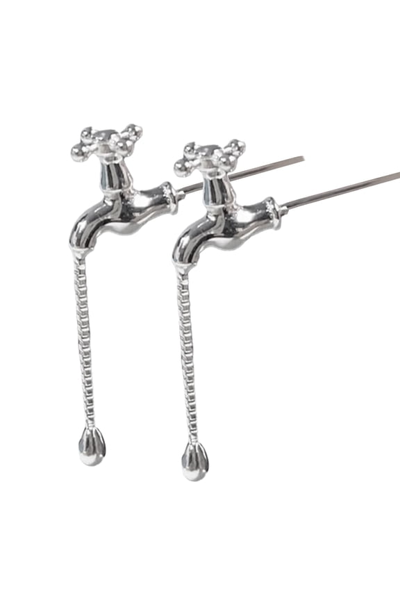 Edgy Tap Earrings Fashionable Ear Studs Accessory Ear Rings Adornment