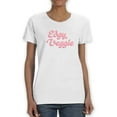 thumbnail image 1 of Edgy Veggie Graphic Quote Women T-Shirt, Female XX-Large, 1 of 4