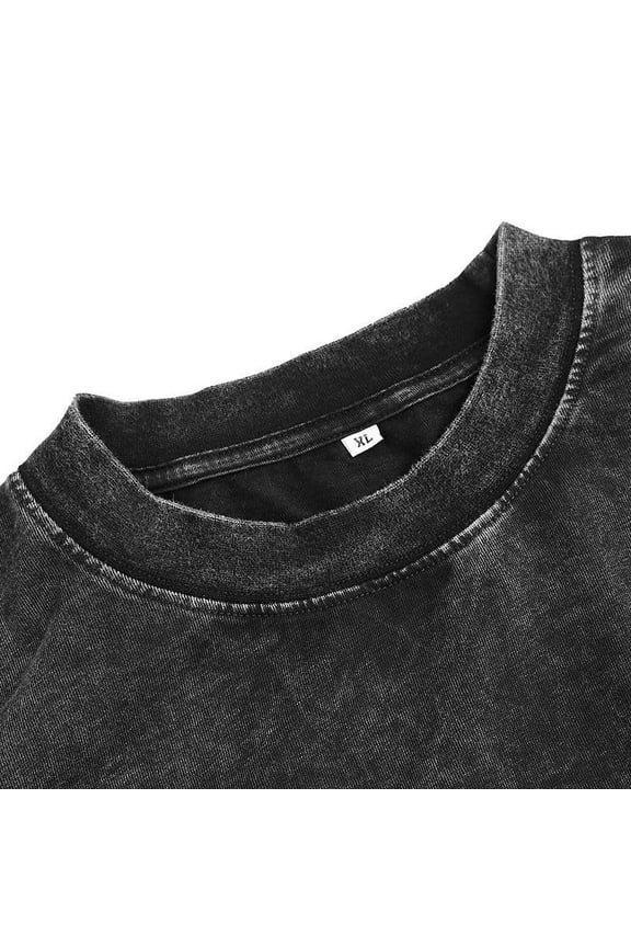 Edgy and Cool Ripped Hole Tees for Men - The Latest Streetwear Trend