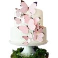 thumbnail image 1 of Edible Butterflies - Baby Pink Set of 15 - Cake and Cupcake Toppers, Decoration, 1 of 5