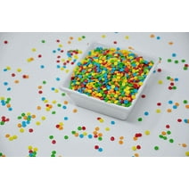 Edible Confetti Sprinkles, Primary Color Sequins, 8 Ounces, For Cake and Cookie Decoration