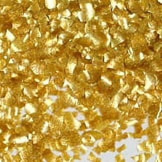 Edible Metallic Gold Glitter Flakes – Wholesale Sugar Flowers