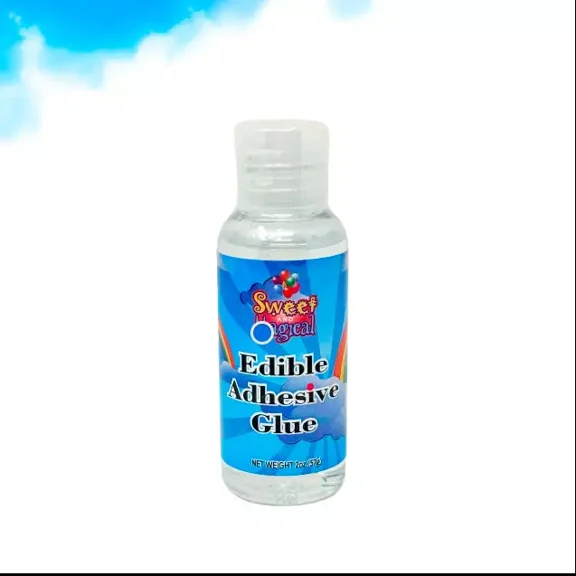 Edible Glue For Cake Decorating -Transparent Edible Flowers Cake Adhesive 57 Ml