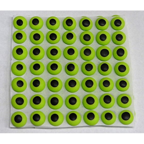 Edible Halloween Green Candy Eyeballs Icing Royal Eyes Candy Eyes 7/16" 84 count