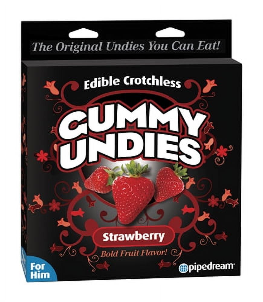 Edible Undies Dessous Mangeables Female Strawberry Cholocate
