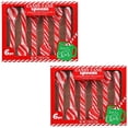 thumbnail image 1 of Edible Sugar Candy Cane Peppermint Flavored Spoon 6Cts for Hot Chocolate Party and Coffee Bulk Christmas Flavors Birthday Goody Filler Stocking Stuffer Fun Party Supplies 2 Boxes of 6 Pack Each, 1 of 7