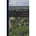 thumbnail image 1 of Edict Und Klageform; Eine Romanistische Studie (Hardcover), 1 of 1
