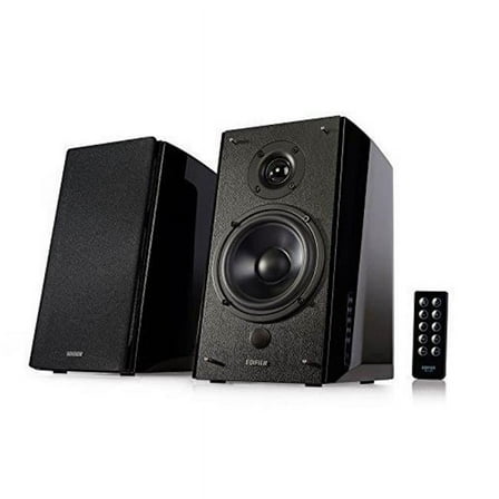 Edifier 4001369 R2000 2.0 Powered Bluetooth Bookshelf Speakers, Black