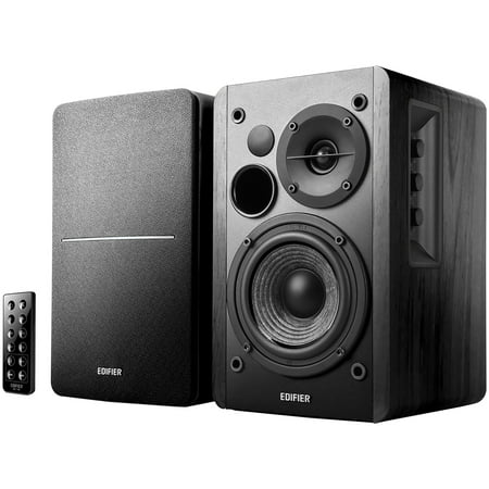 Edifier - R1280DB Powered Bluetooth Bookshelf Speakers, Computer Speakers - 42W RMS Optical Input - Wireless Studio Monitors - Black