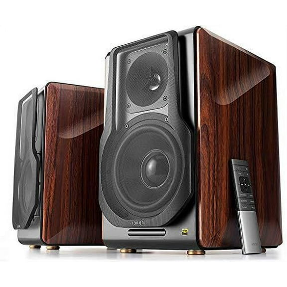 Edifier 4004421 S3000Pro 156-Watt-RMS Amplified Wireless Bluetooth Bookshelf Speaker System
