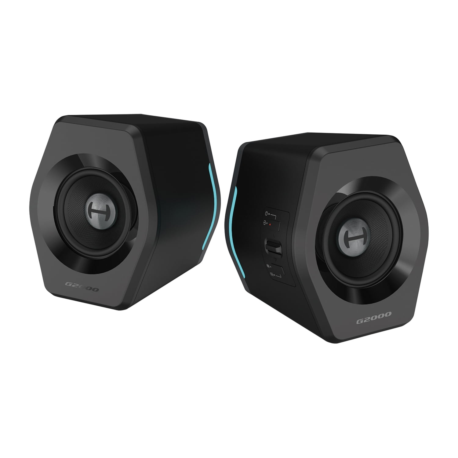 Edifier 4004780 Hecate G2000 32-Watt-Peak Bluetooth Subwoofer Stereo Speakers (Black)
