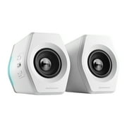 Edifier 4006913 Hecate G2000 32-Watt-Peak Bluetooth Subwoofer Stereo Speakers White