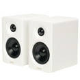 thumbnail image 1 of Edifier Bookshelf Speakers, 66W RMS Desktop Speakers, Hi-Res Audio & Hi-Res Wireless Audio Computer Speakers - White, 1 of 6