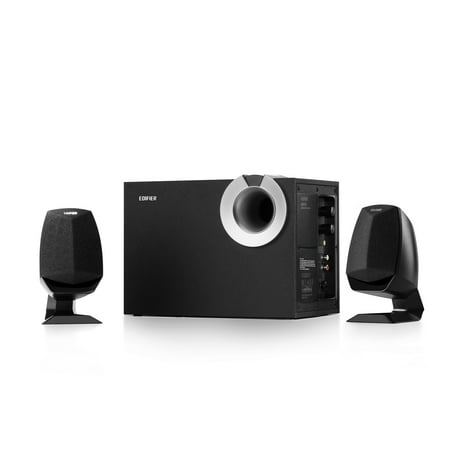 Edifier - M201BT 2.1 Bluetooth Multimedia Speaker System (3-Piece) - Black