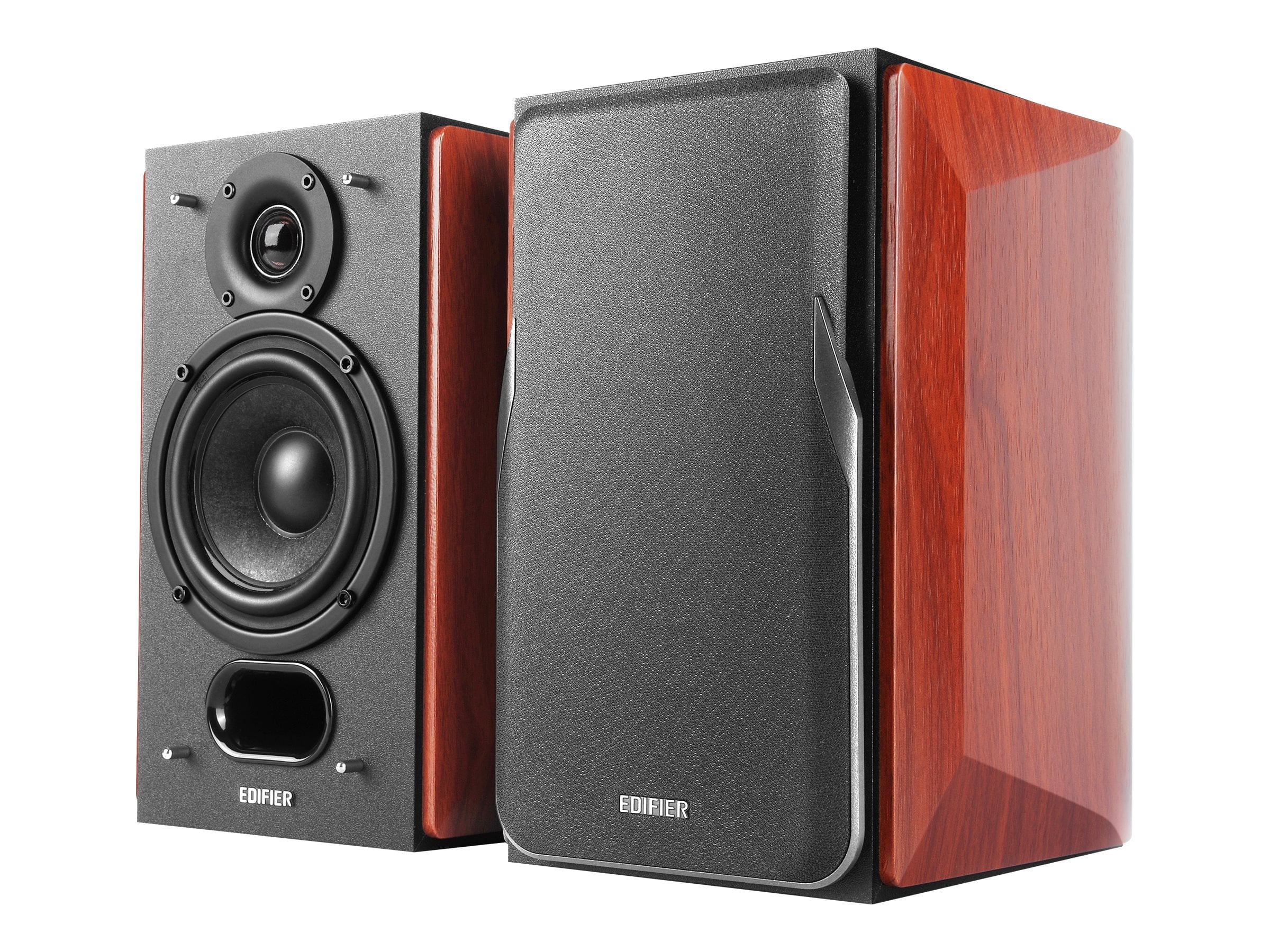 Edifier P17 Passive Bookshelf Speakers - 2-way Speakers with Built-in Wall-Mount Bracket