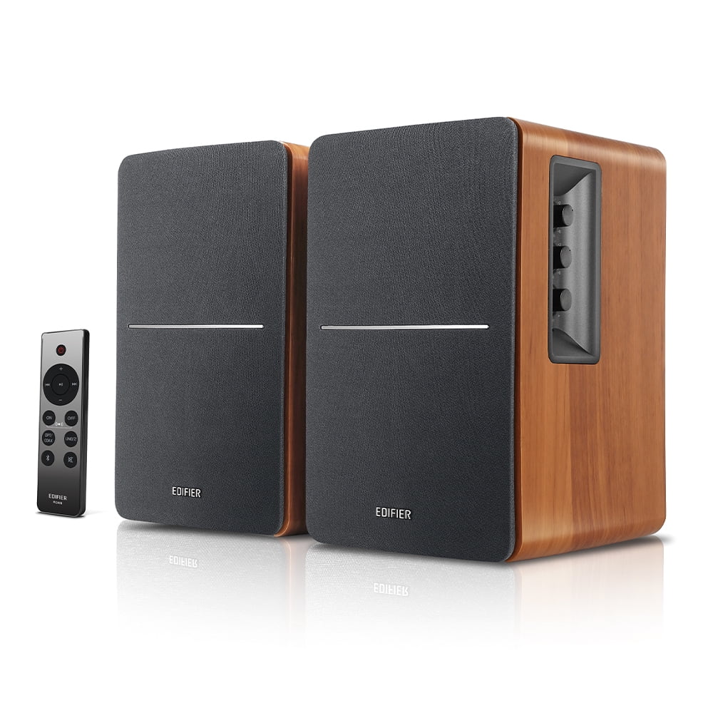 Edifier 4003066 R1280DB 42-Watt-RMS Amplified Bluetooth Bookshelf Speaker  System (Brown Finish)