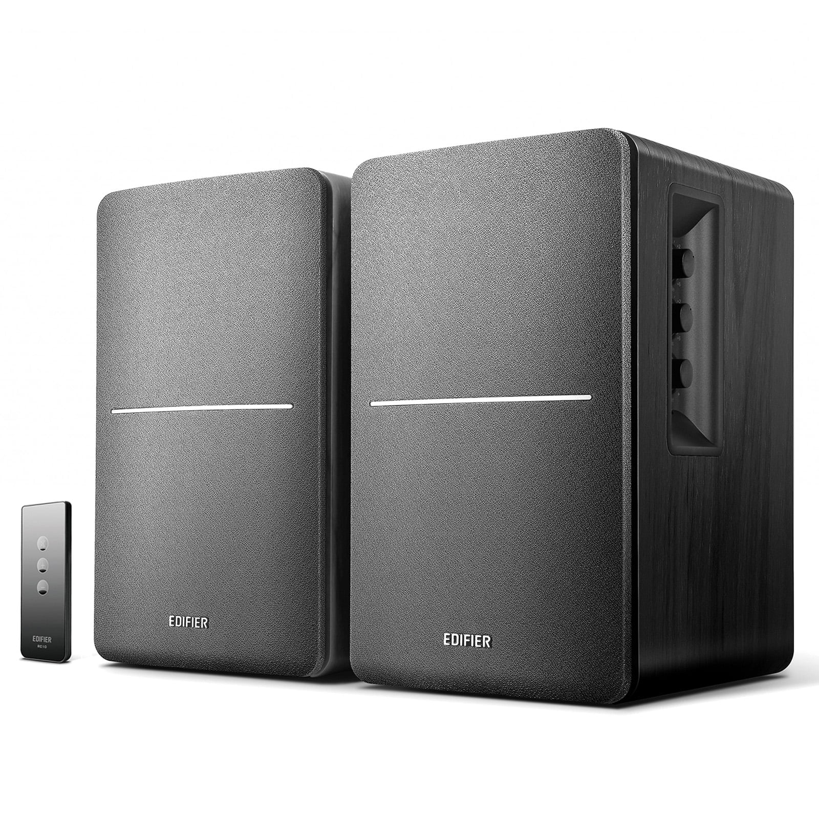 Edifier R1280T Powered Bookshelf Speakers, 2.0 Active Monitor Speaker System, Black