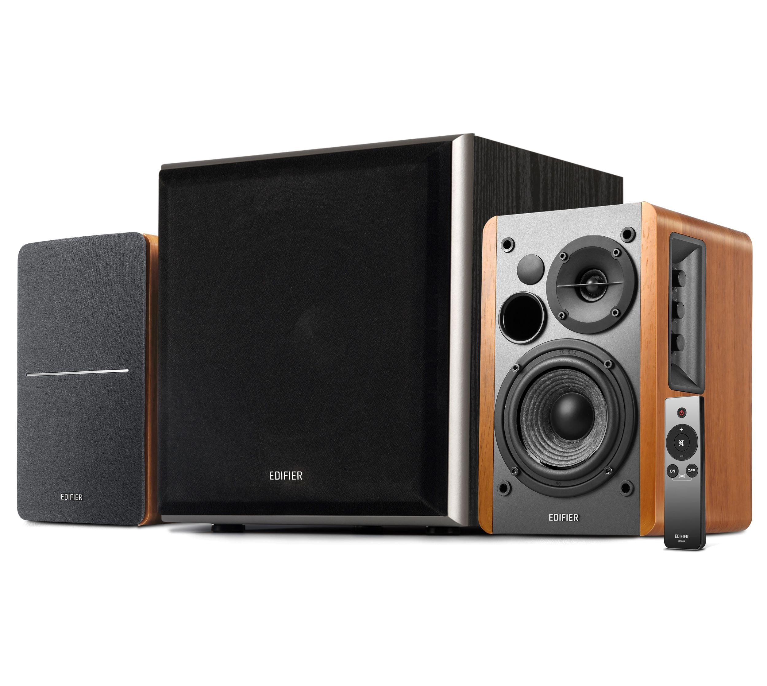 Edifier R1280TS Powered Bookshelf Speakers with T5 Powered