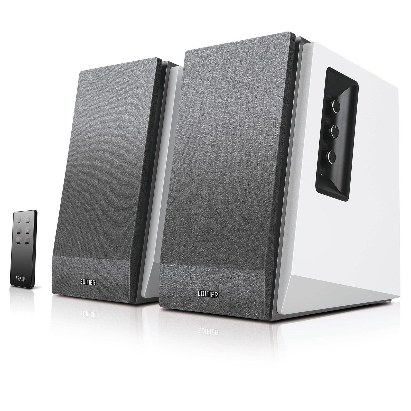 Edifier R1700BT Powered 2.0 Bookshelf Speakers, White, Medium