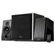Edifier R1850DB Active Bookshelf Speakers with T5 Powered Subwoofer Bundle - 2.0 Studio Monitor Speaker Set with Bluetooth, Optical Input, and Subwoofer Line Out