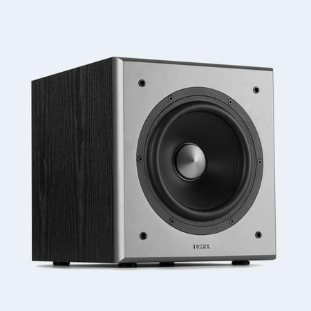 Edifier - T5 Powered Subwoofer - 70W RMS Active Woofer with 8 Inch Driver & Low Pass Filter - Black