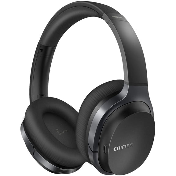 Edifier Wireless  Noise Cancelling Headsets with Microphone for PC,Bluetooth Earphones with Touch Control ,Work From Home Headsets,Black