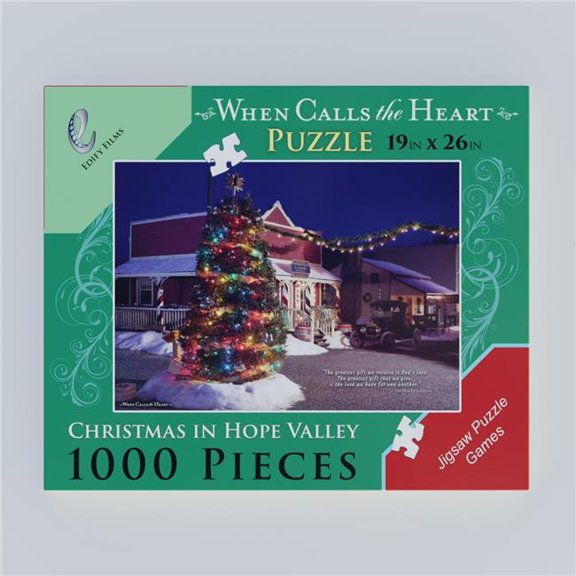 Edify Films  Jigsaw Puzzle - Wcth-Christmas In Hope Valley - 1000 Piece