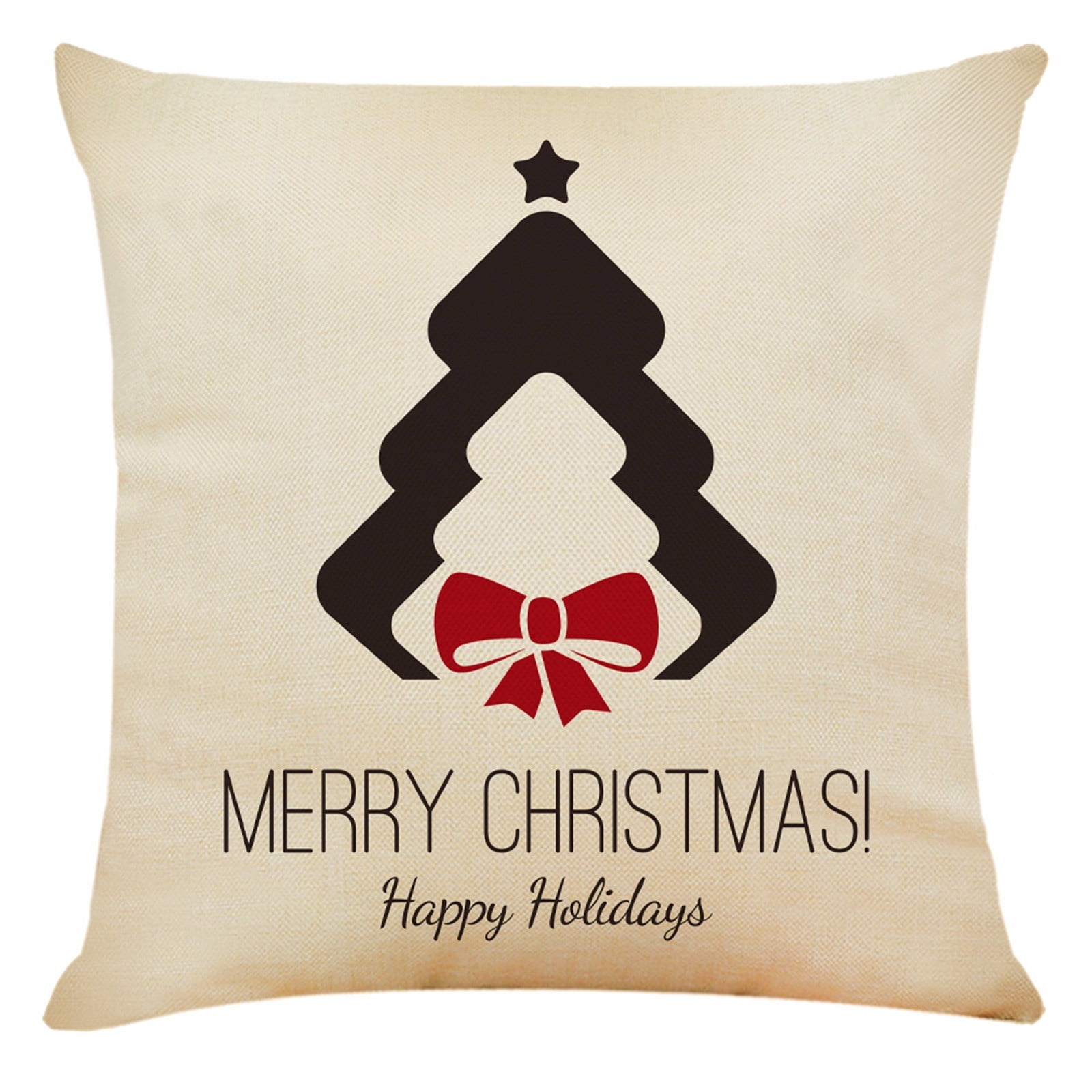 Edikesy Big Sale,Christmas Decorations,Pillow Covers,6 PCS Christmas