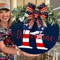 Edikesy Home Decor,2024 A Z New Surnames Independence Day Front Door
