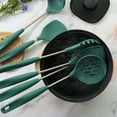 Edikesy Kitchen Utensils,Kitchen Utensils Nonstick Pot Silicone Spatula