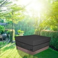 Edikesy Storage,Square Hot Tub Cover Patio Outdoor Heavy Duty