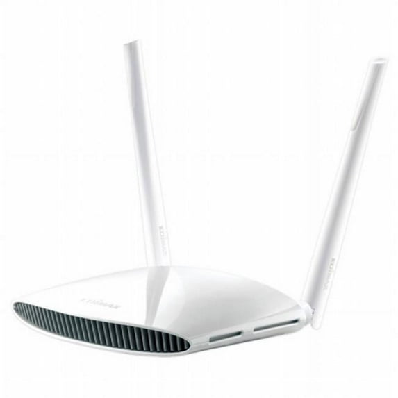 Edimax Computer Wi-Fi Router & Range Extender, AP, Bridge & WISP With USB Port & VPN, White