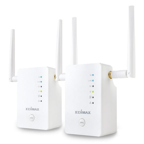 Edimax Gemini RE11 AC1200 DB Home WiFi Roaming Kit, White