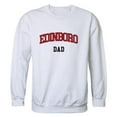 thumbnail image 1 of Edinboro University Fighting Scots Dad Crewneck Sweatshirt, White - Large, 1 of 1