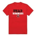 thumbnail image 1 of Edinboro University Fighting Scots Fear College T-Shirt, Red - Medium, 1 of 1